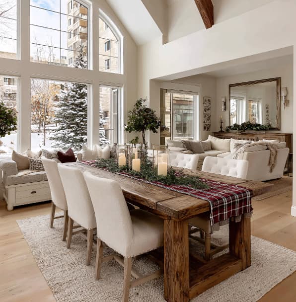 Cosy dining room with Murphy Furniture